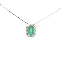 Necklace Recarlo Woman in Gold Smeraldo 0.50 Ct XE 240/BSM2 - XE 240/BSM2
